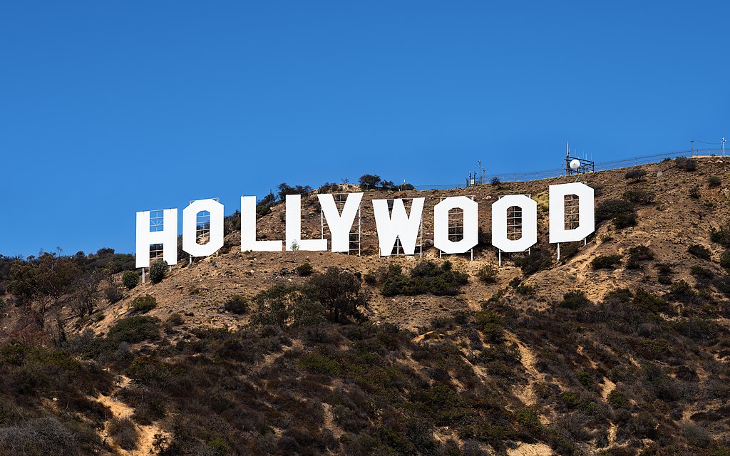 Image of the Hollywood sign in Los Angeles