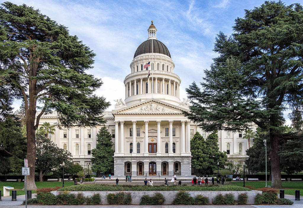 Image of the California capitol building